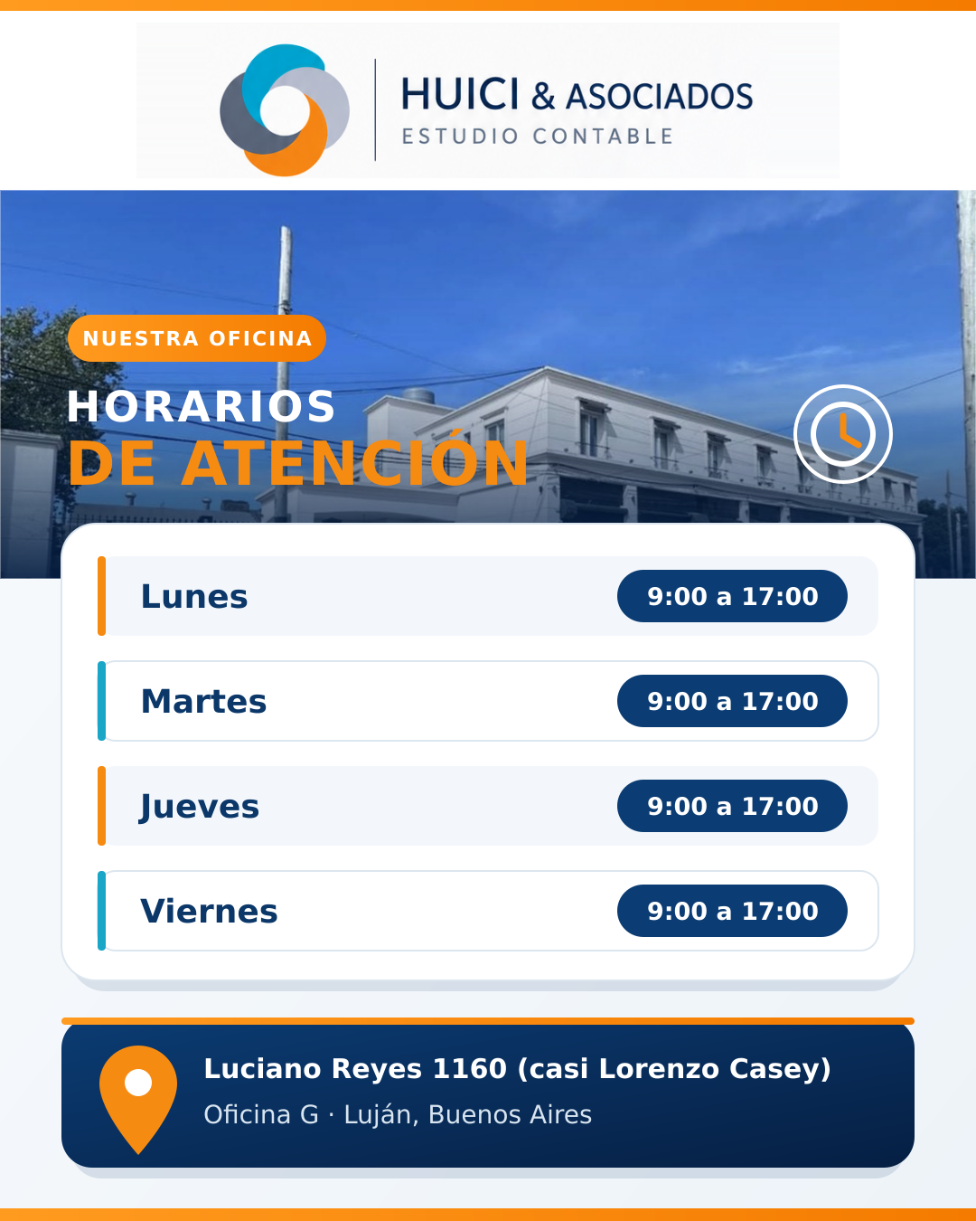 Huici & Asociados — Estudio Contable